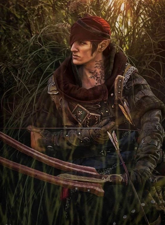 Иорвет из Ведьмак 2 в исполнении косплеера Valtir из США