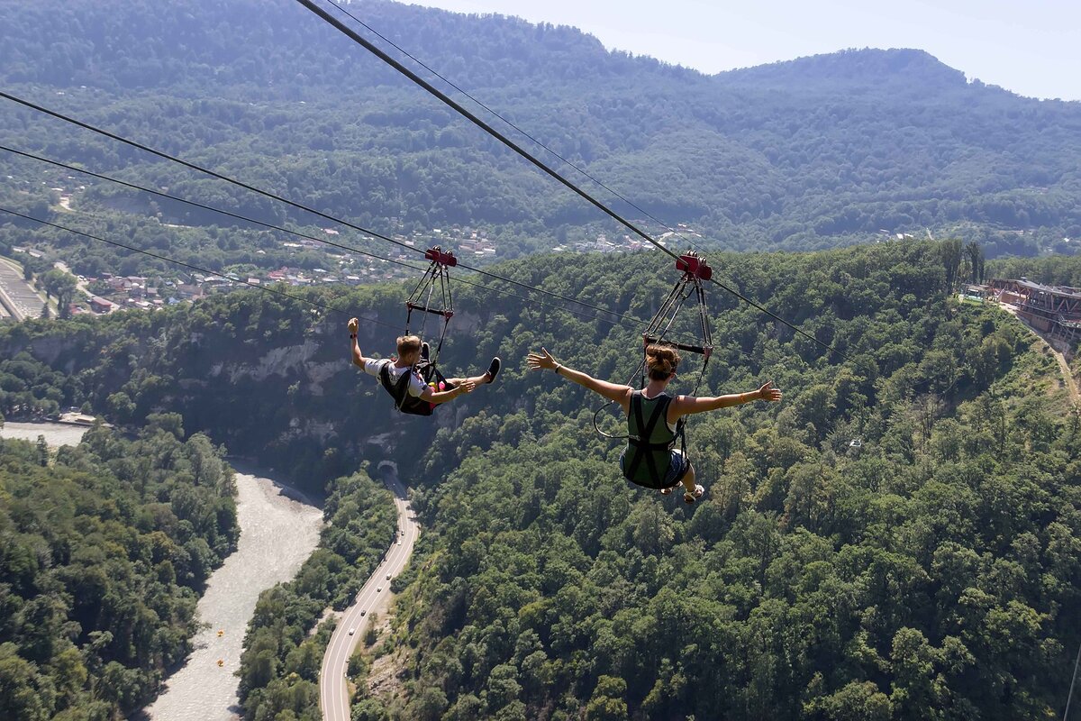 Подвесной мост Zipline