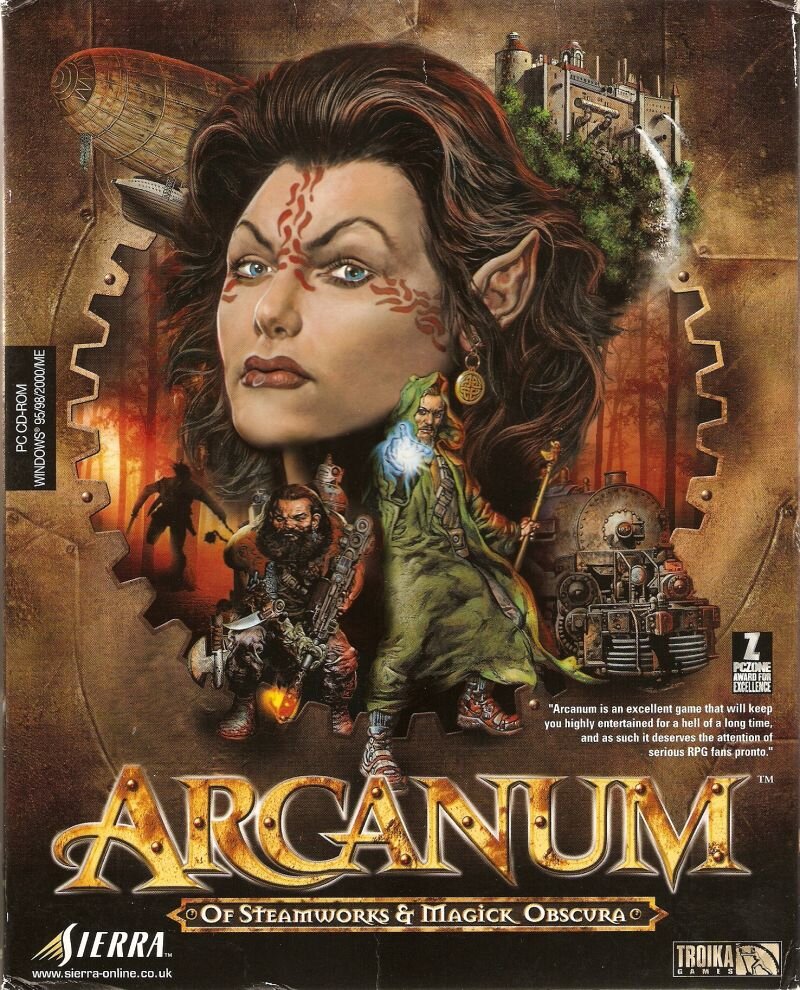 Постер игры Arcanum
