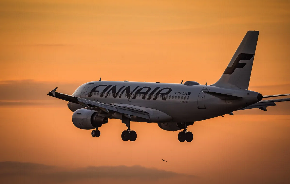 Финская авиакомпания Finnair приняла решение прекратить полёты над Белоруссией. Фото: imago images/Marcel Lorenz/ All Over Press