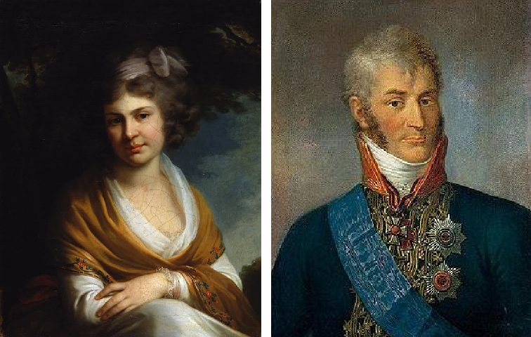 Наталья Александровна Суворова и ее муж Николай Александрович Зубов.