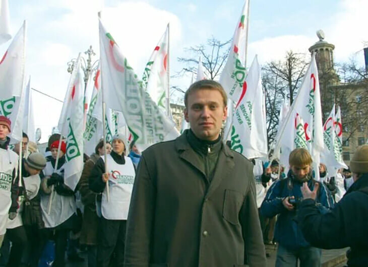 новоиспеченный "яблочник" Алексей Навальный