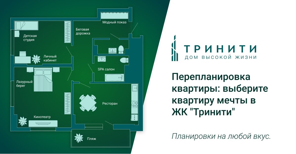 План тринити магазинов