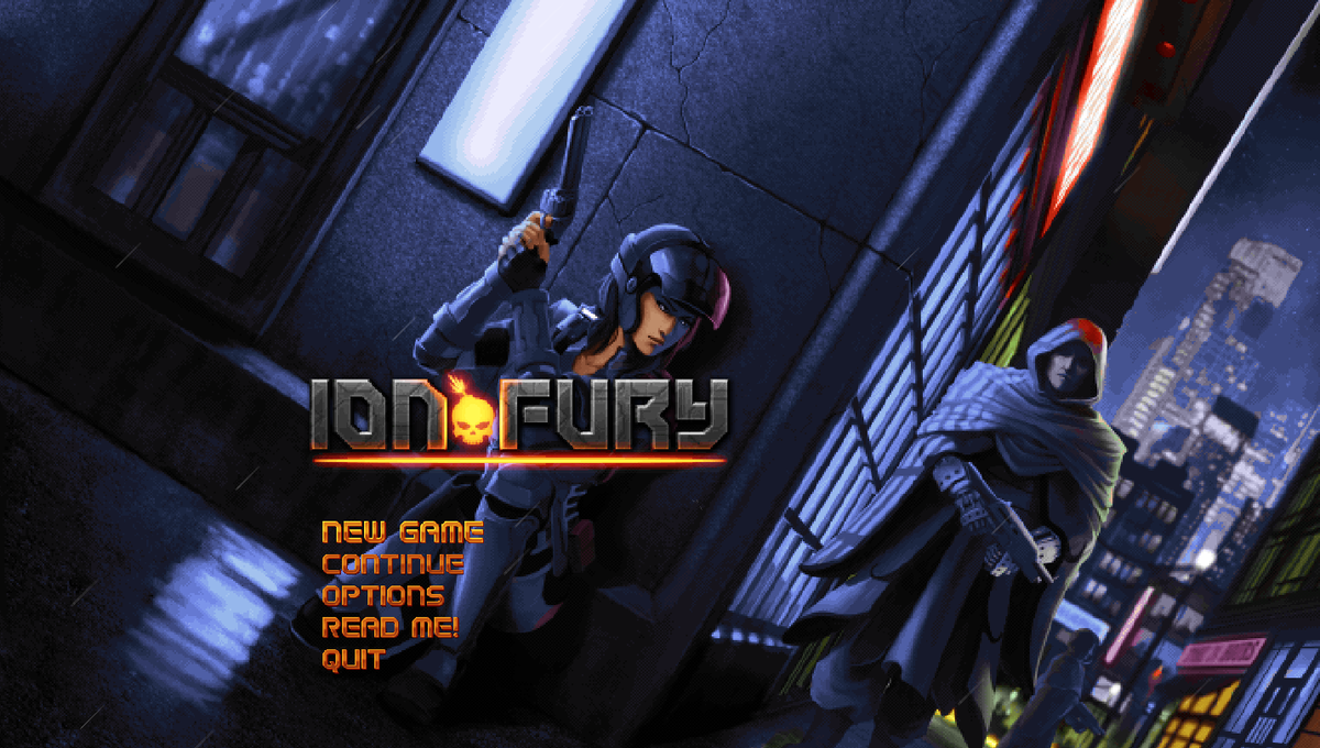 Скриншот из видеоигры Ion Fury