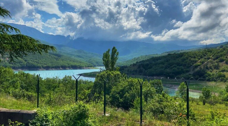 Изобильненское водохранилище. Алушта. Крым