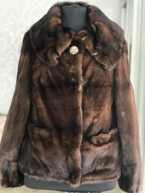 Модернизация куртки из норки. Ателье Ирины Берзиной.