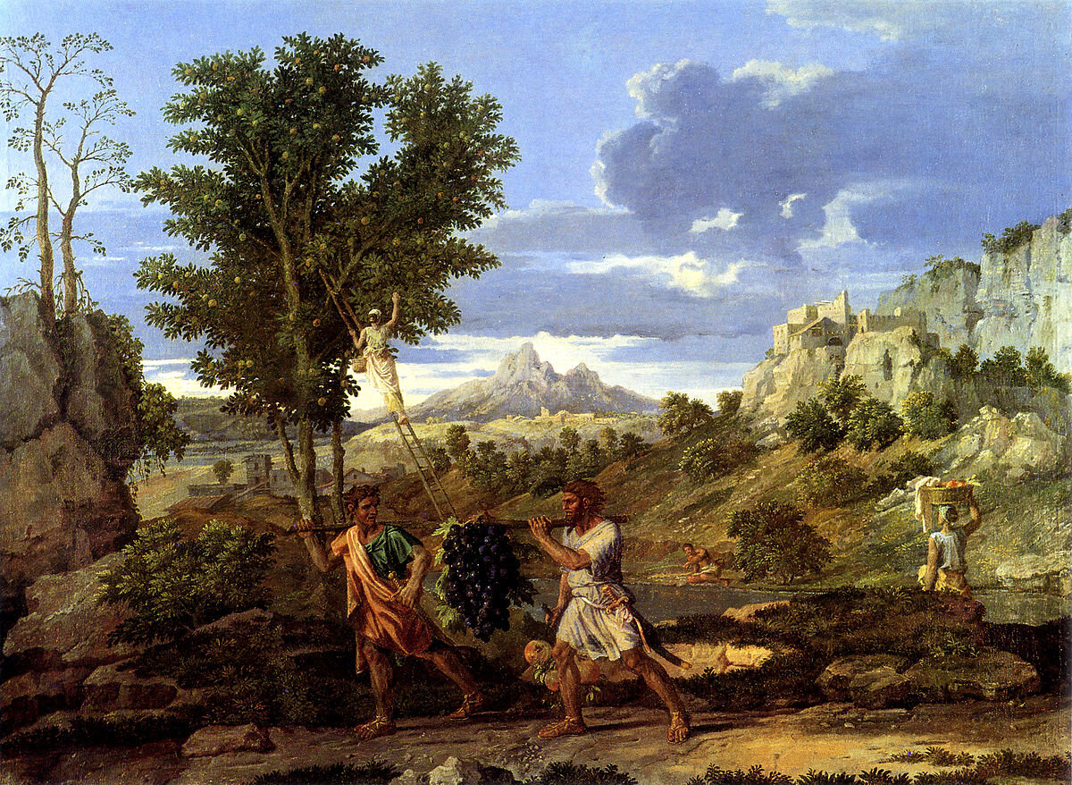 Николя Пуссен (Nicolas Poussin). Осень. 1660-64. Источник: https://commons.wikimedia.org/wiki/File:Four-seasons-autumn.jpg