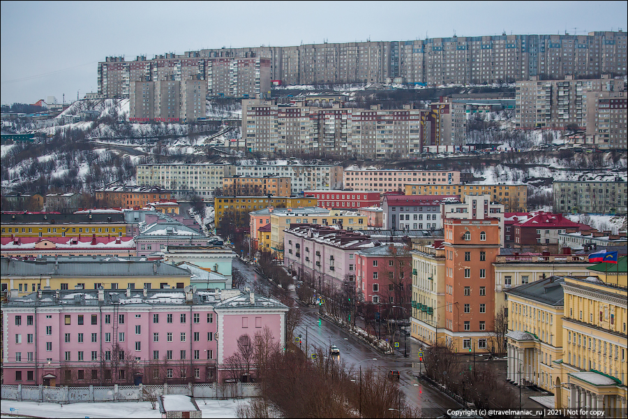 Советская красота Мурманска глазами Карлсона3