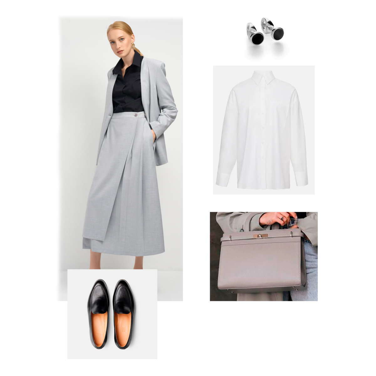 Капсульный деловой гардероб для женщины