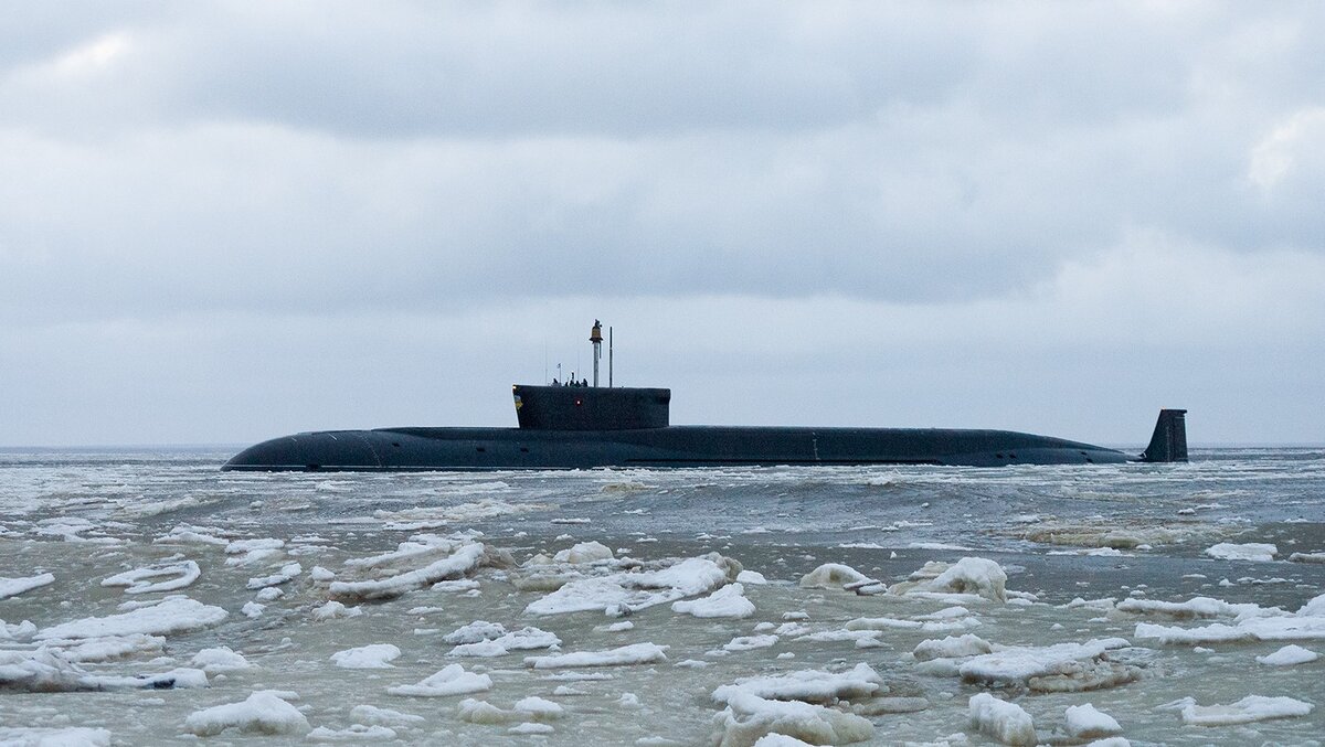 Подводная лодка Борей на Камчатке