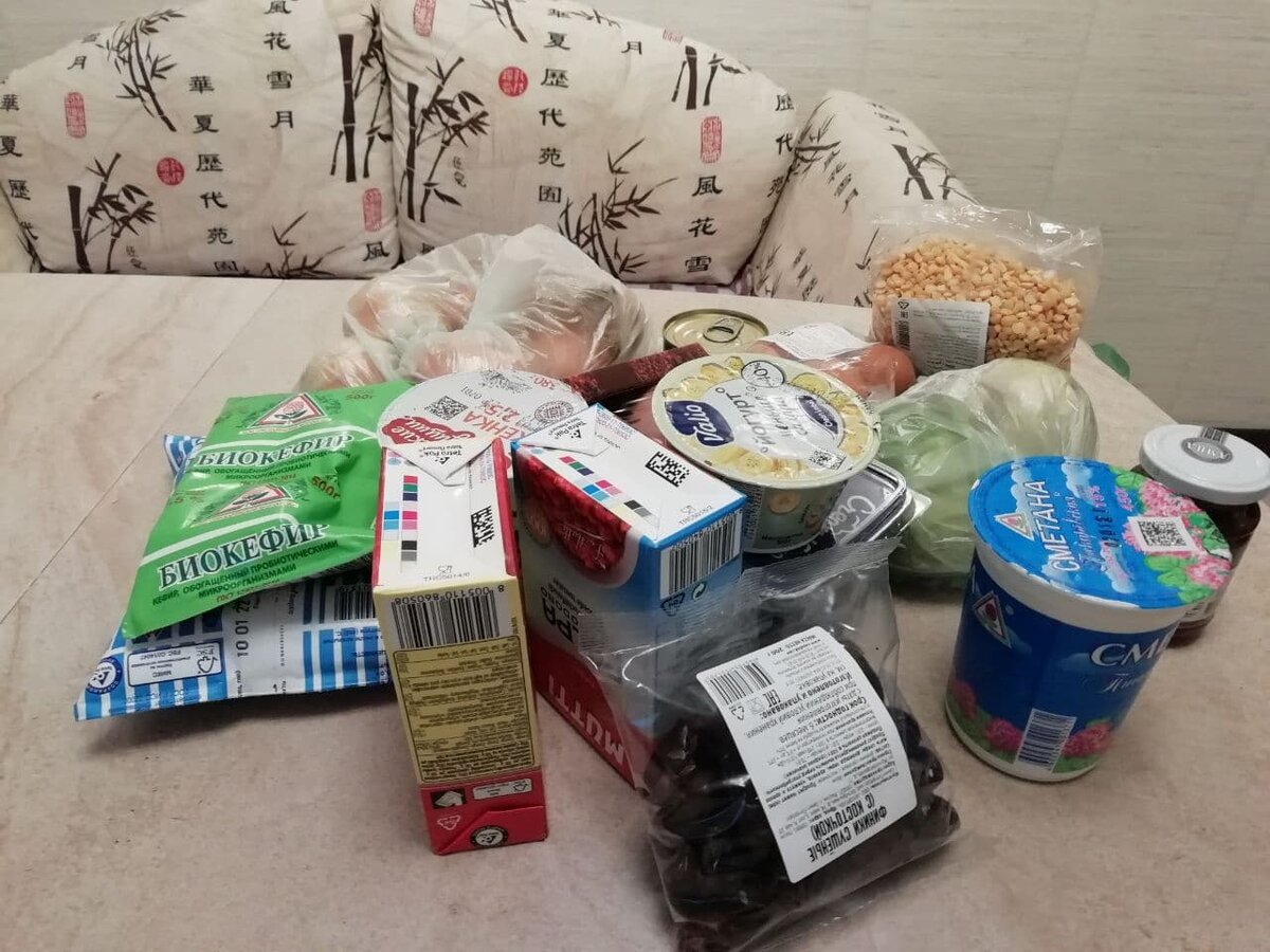 Покупки из магазина лучше сразу убрать на место хранения