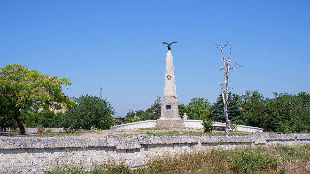 Сквер 3-го бастиона в Севастополе.
