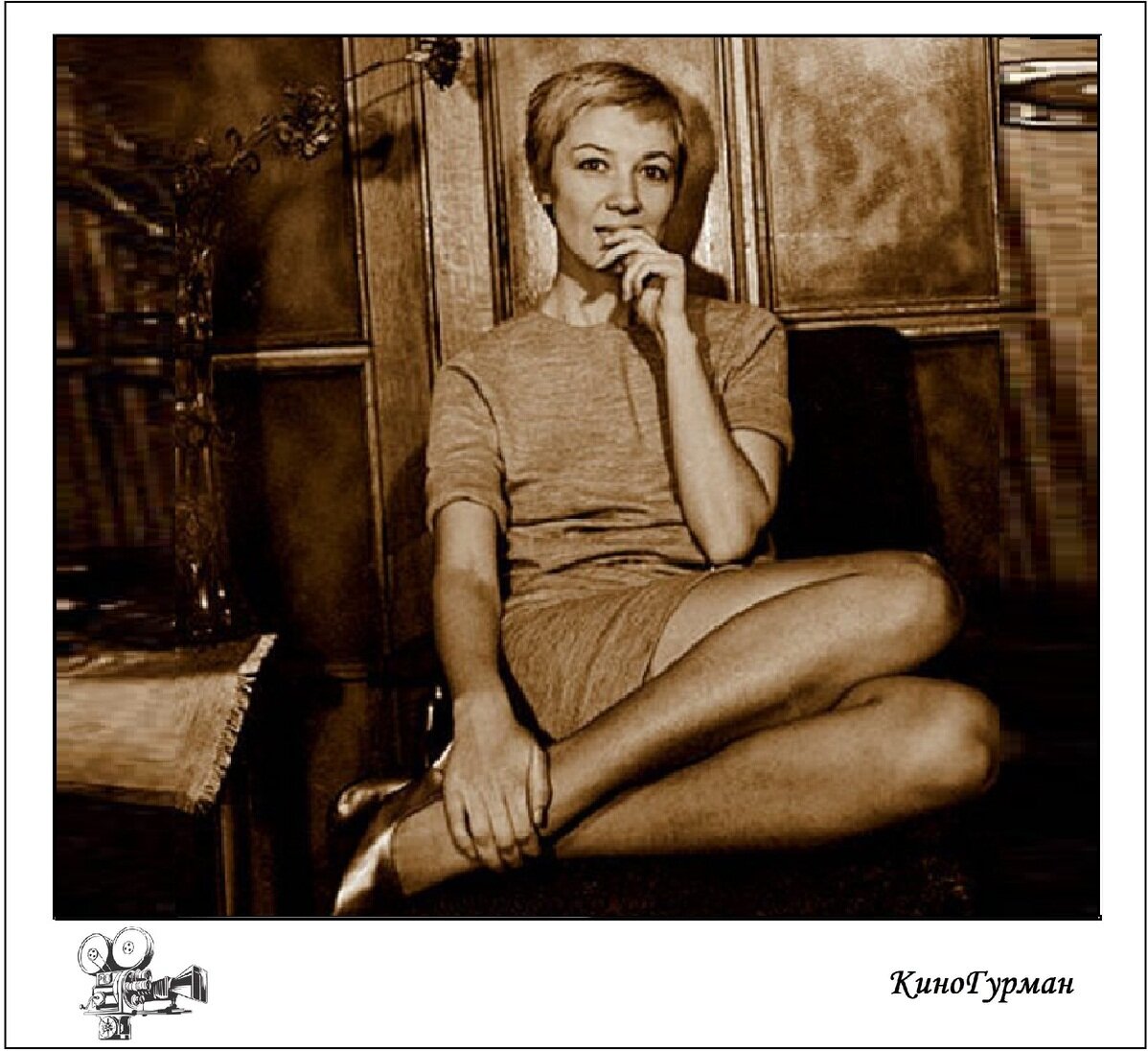 Алла Демидова в молодости (Яндекс картинки).