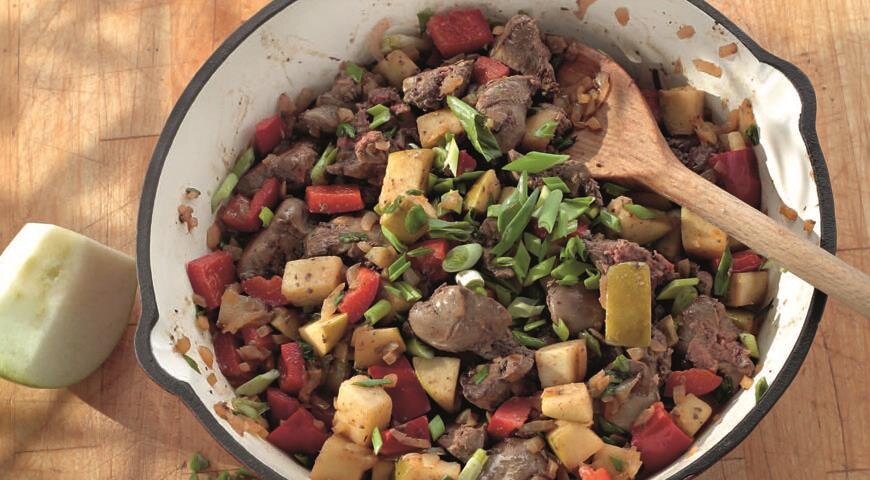 Больше рецептов с печенкой см. на www.gastronom.ru