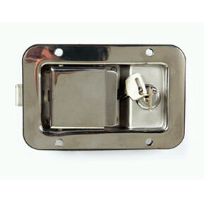 Замок для двери фургона хром