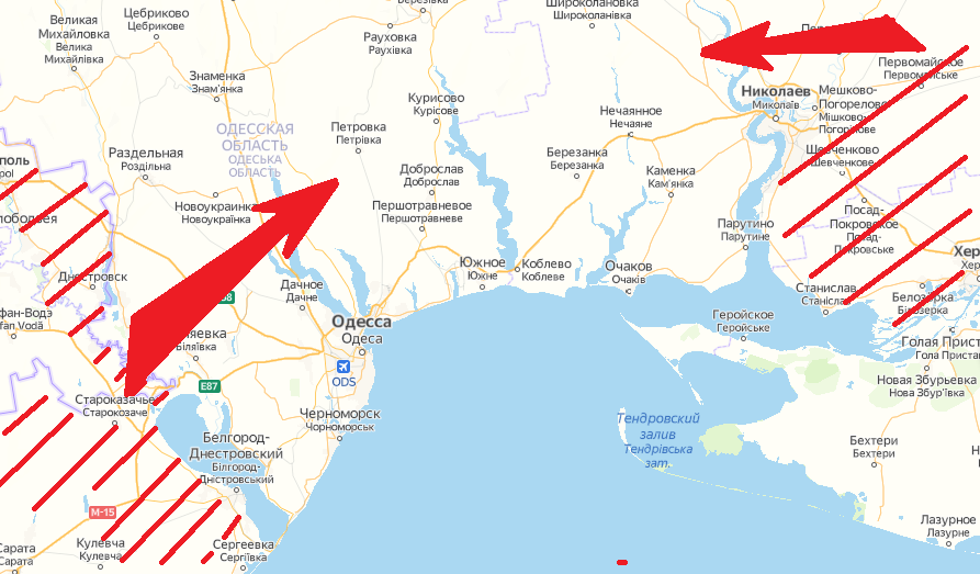 Предполагаемое развитие событий. 