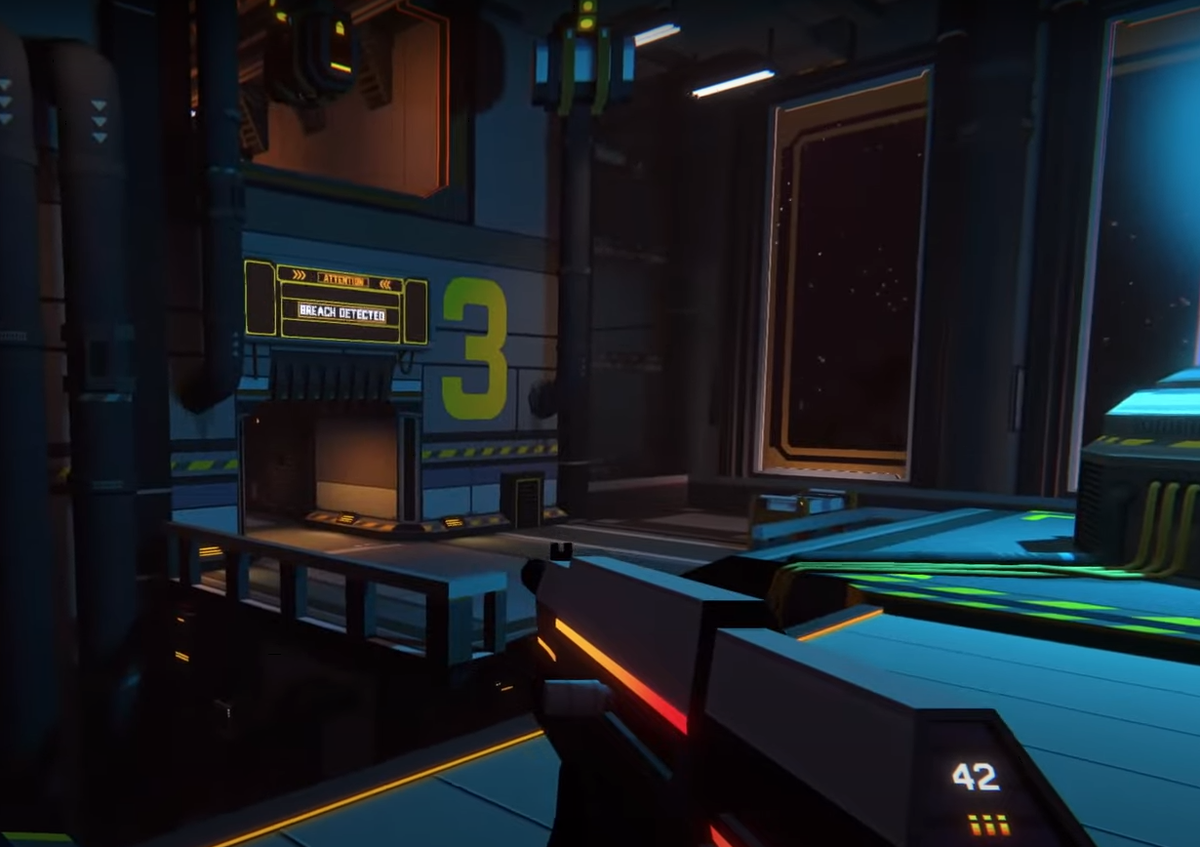 Sentry, экшн-шутер на космическом корабле 