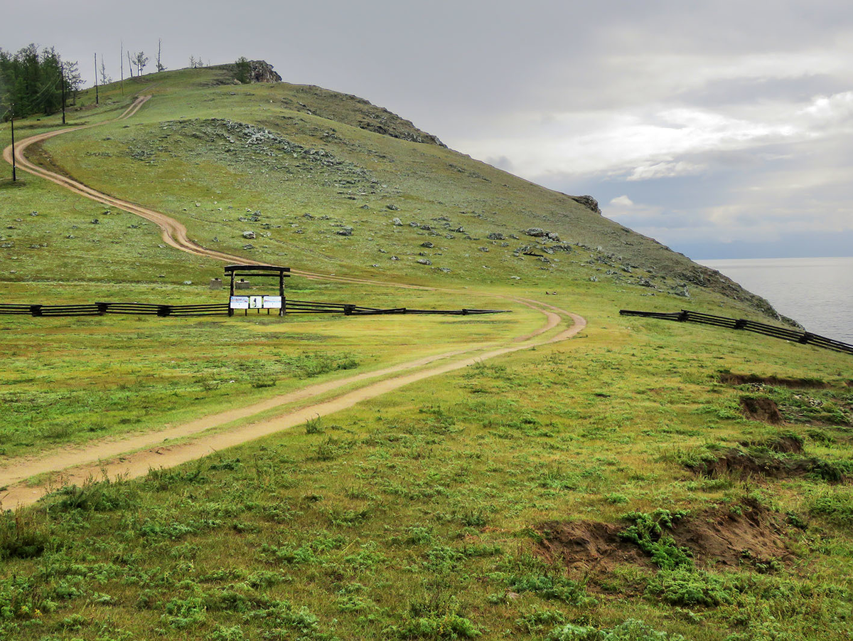 Село Байкальское мыс Лударь