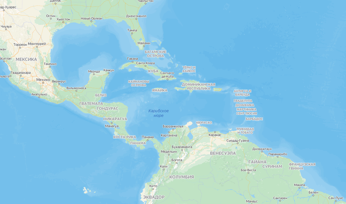 Карибский регион на карте. Границы Карибского моря. Границы Карибского моря на карте. Карибские острова на карте. Остров Кюрасао на карте Карибского моря.