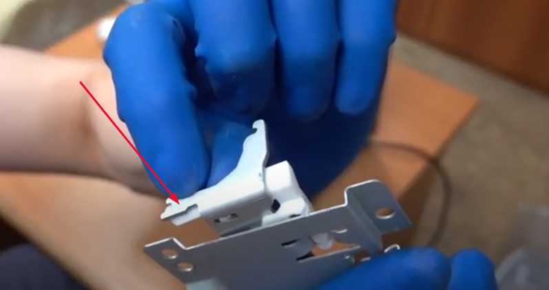 Каретка с роликами захвата бумаги