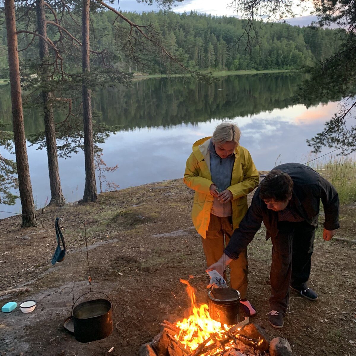 Водный поход по Ладожским шхерам летом 2022 года.