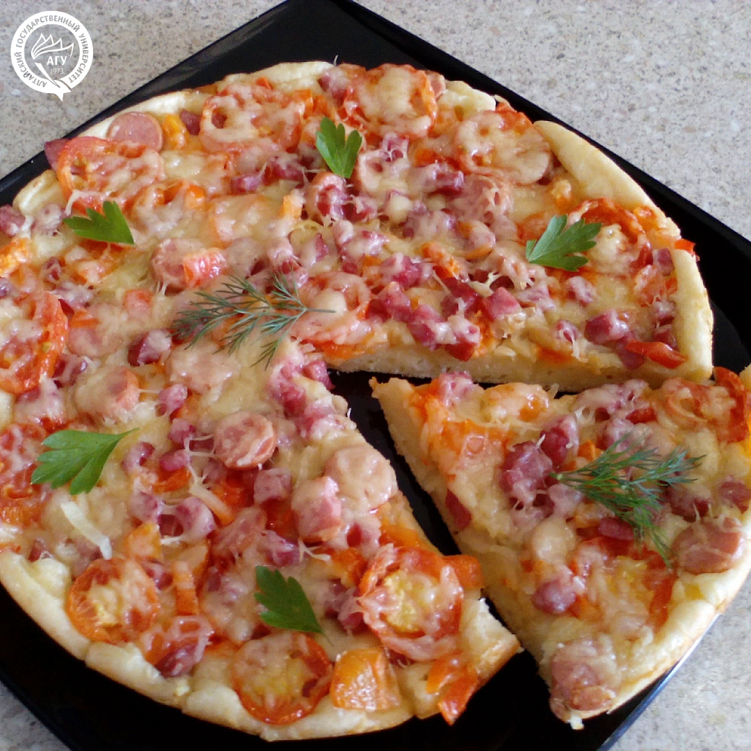 рецепт приготовления вкусной быстрой пиццы фото 25