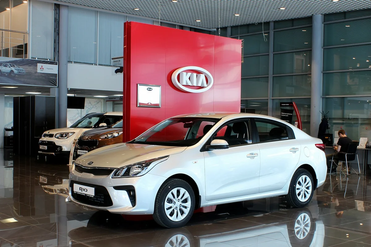 Киа Рио 2022 дилер. Kia Rio 2011 дилерский центр.