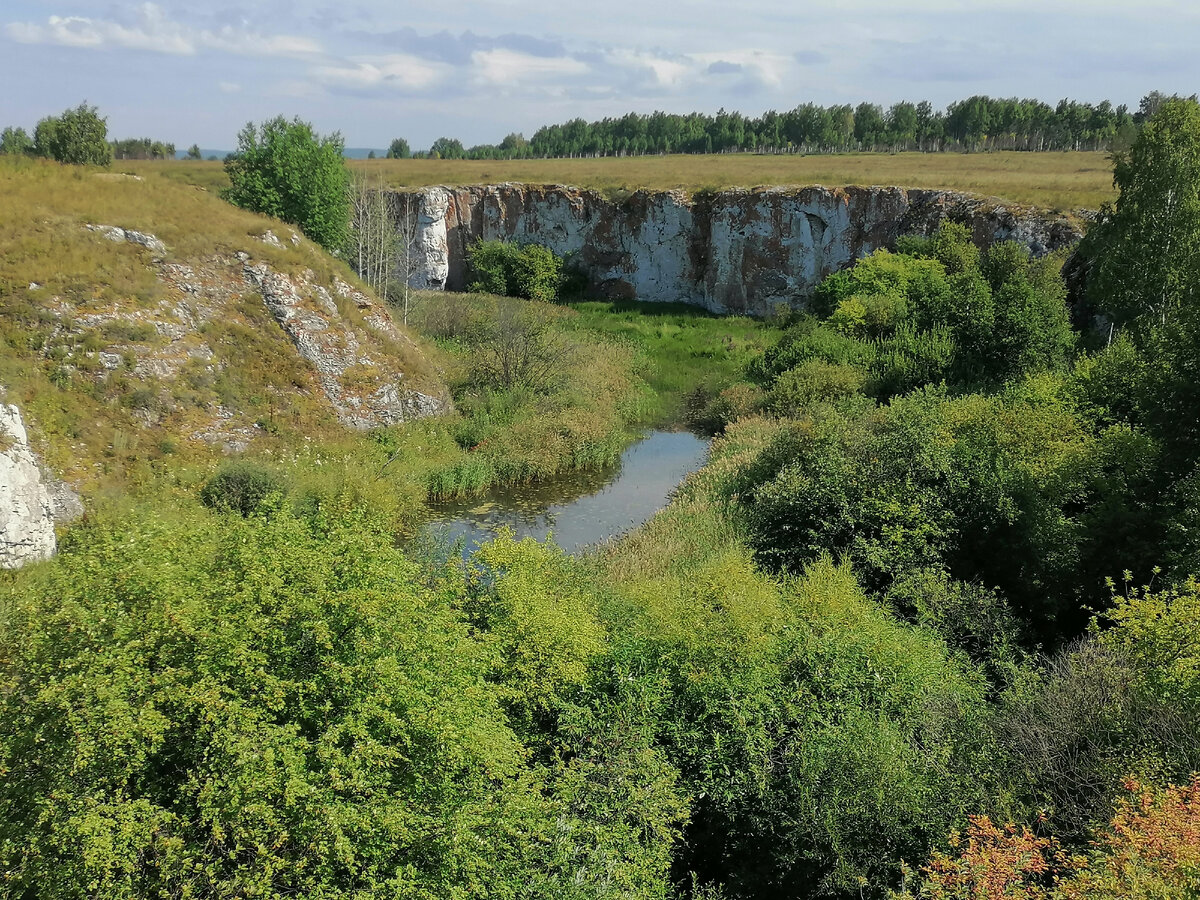 Устиновский каньон Миасс