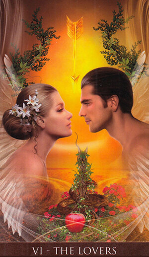 Карта дня - Влюбленные. Толкование в конце статьи. 