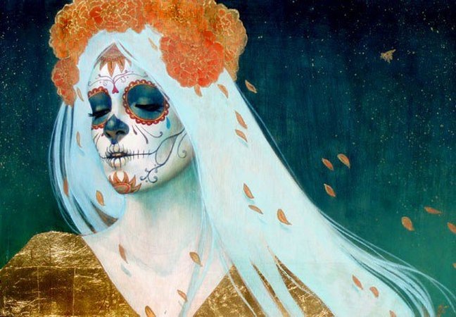 Фотографии картин Sylvia Ji.