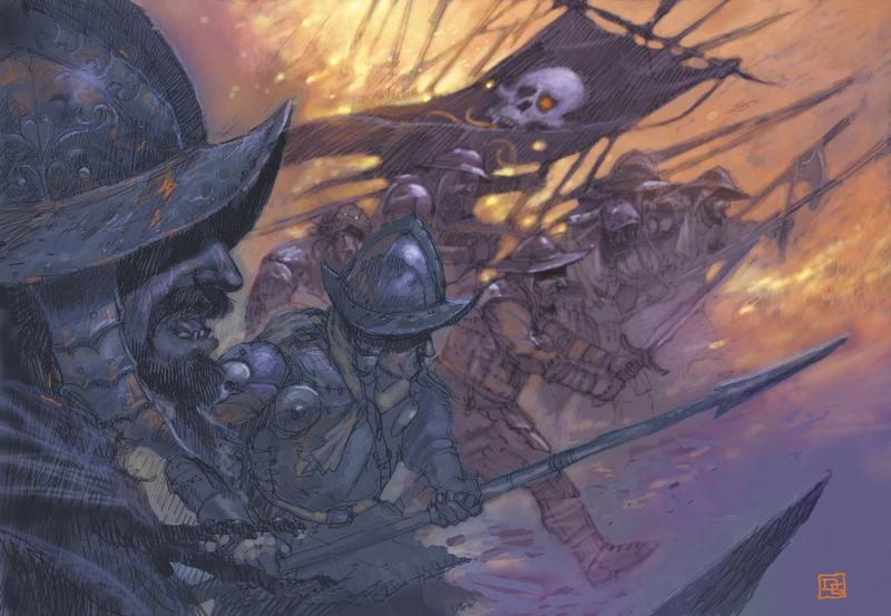 А начнем с очевидного кандидата :) /арт Didier Graffet, www.blackcompany.fandom.com/