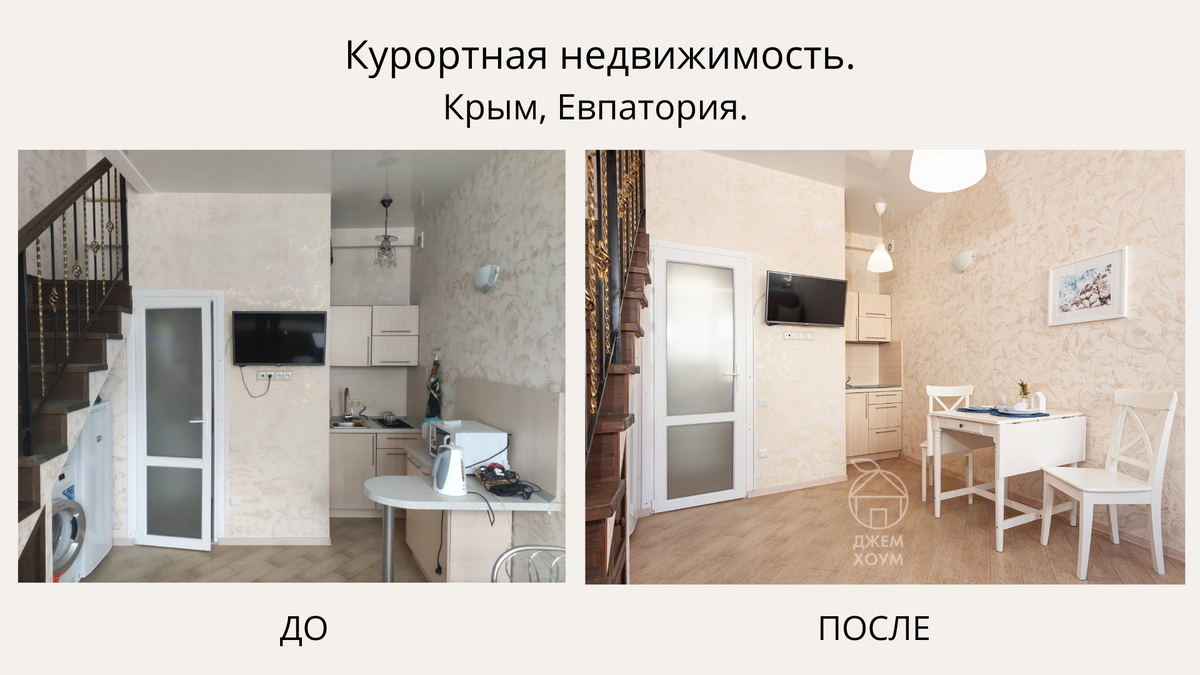 Хоумстейджинг курортной недвижимости от "Джем Хоум"