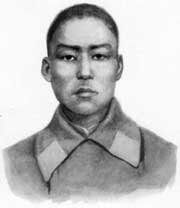 Чолпонба́й Тулеберди́ев (13 апреля 1922, Чымгент, Туркестанская АССР — 6 августа 1942, Селявное, Воронежская область) — красноармеец, Герой Советского Союза. 6 августа 1942 года закрыл своим телом амбразуру вражеского дзота, обеспечив захват стратегического плацдарма для выполнения наступательной операции 6-й армии Воронежского фронта.