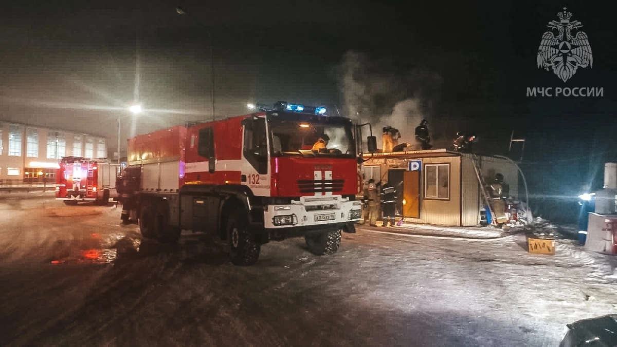    В Ханты-Мансийске горела АЗС