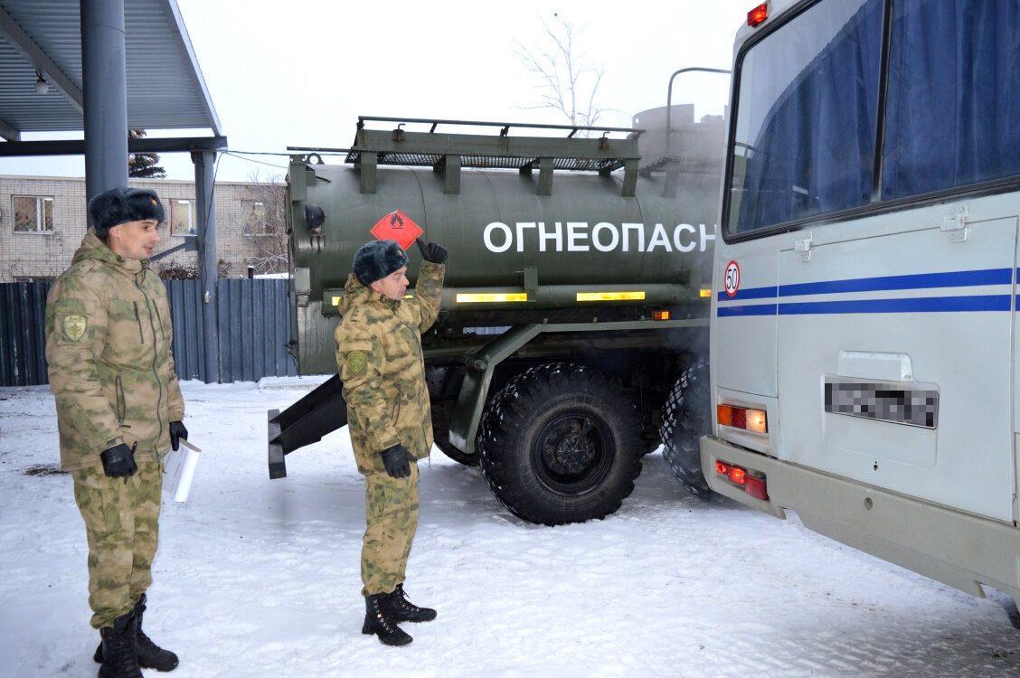 Автомобильная техника Росгвардии