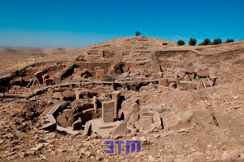 Археологические раскопки Гёбекли-Тепе на юге Турции.
