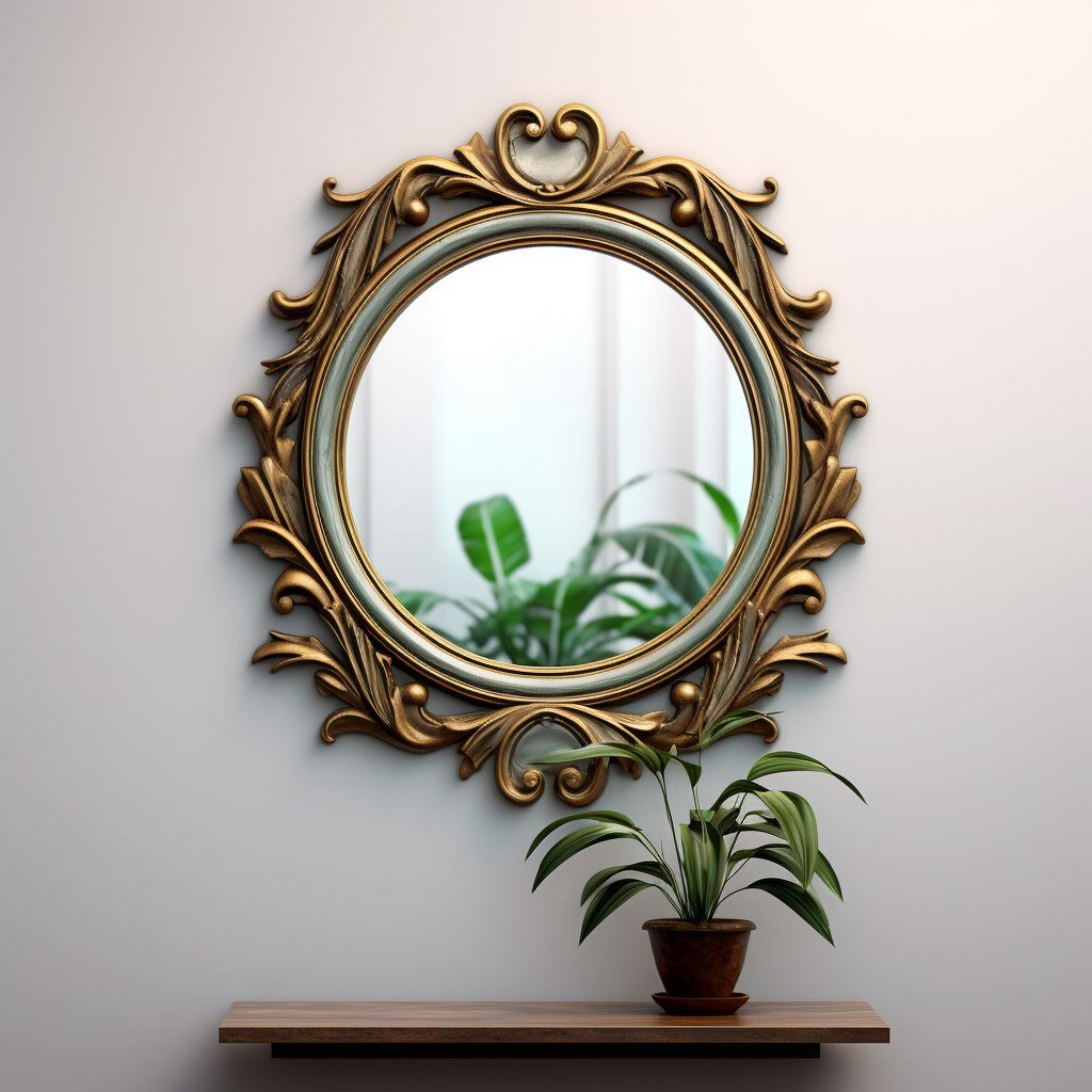 Декор рамы для зеркала (63 фото)