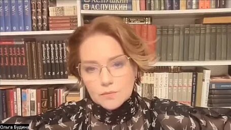 Скриншот интервью Ольги Будиной на YouTube