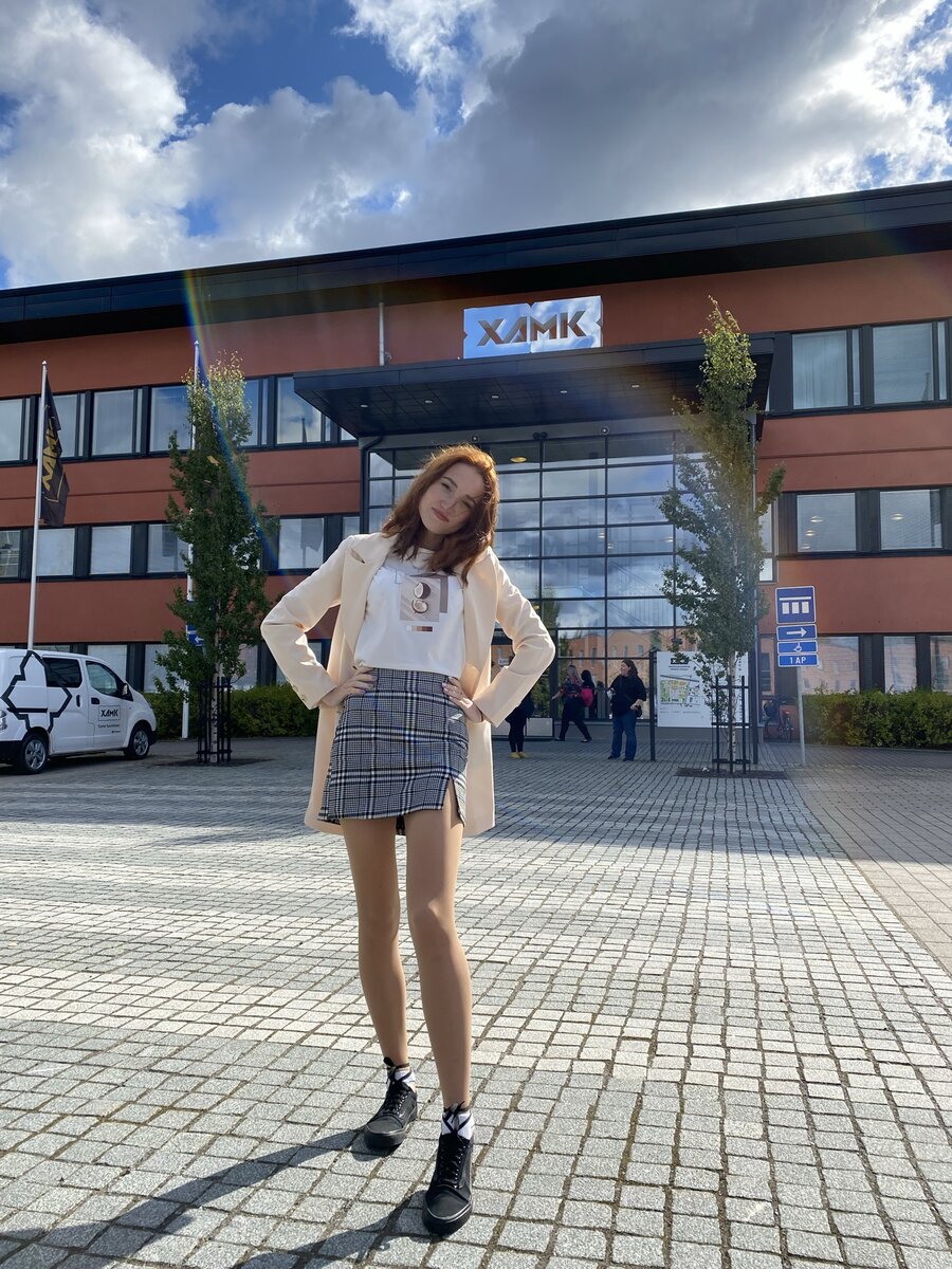 Первый день учебы:) 