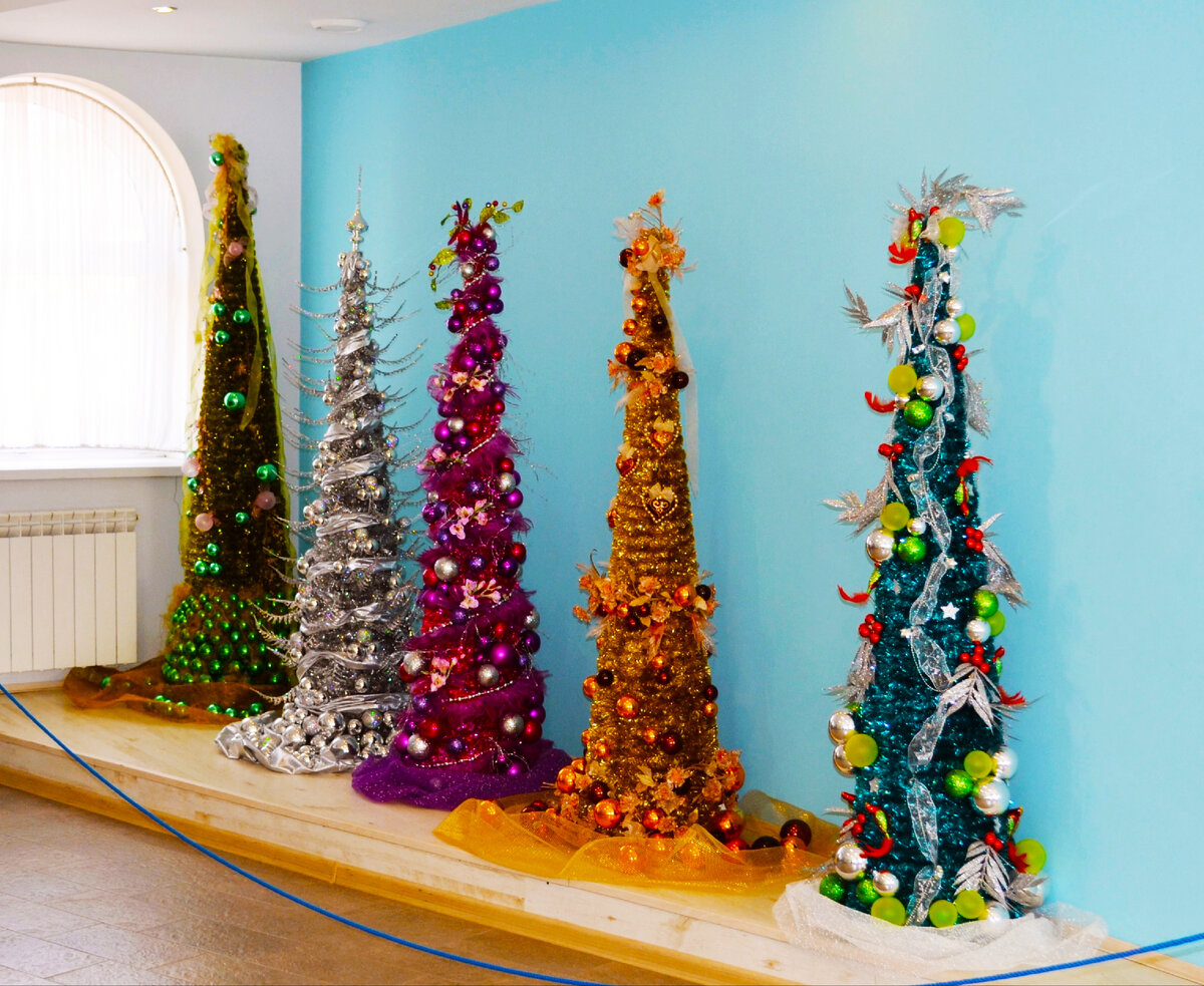 Такие разные ёлочки-красавицы