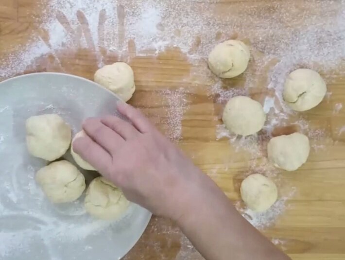 Ледяное слоёное тесто для пирожков с любой начинкой