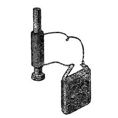 Рис. 1. Опыт с электромагнитом.