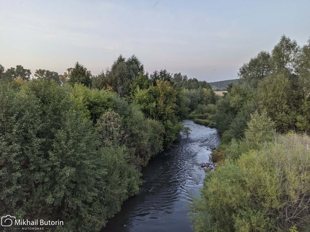Речка неподалёку от хутора.