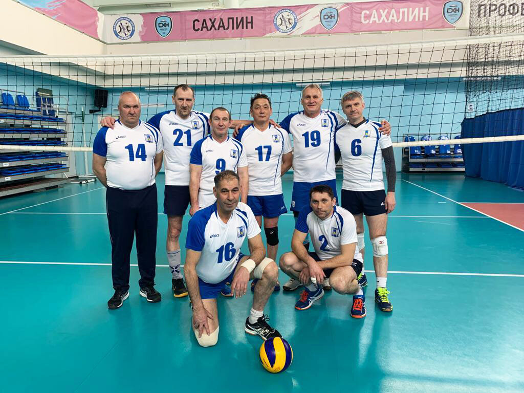 Волейбольная команда "Ветеран"