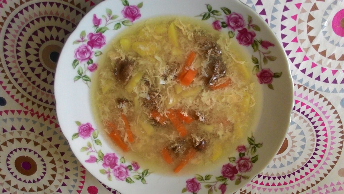 Как вам суп на вид?