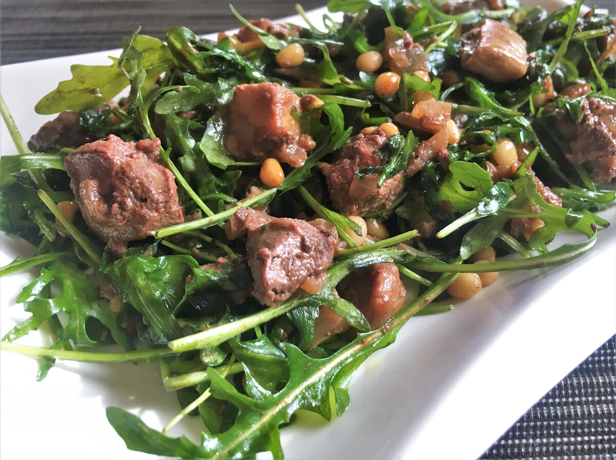 Фирменный тёплый салат Николая Баскова