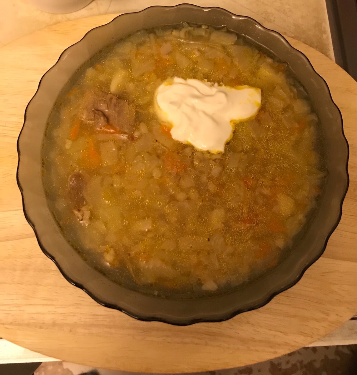 Щи готовы.