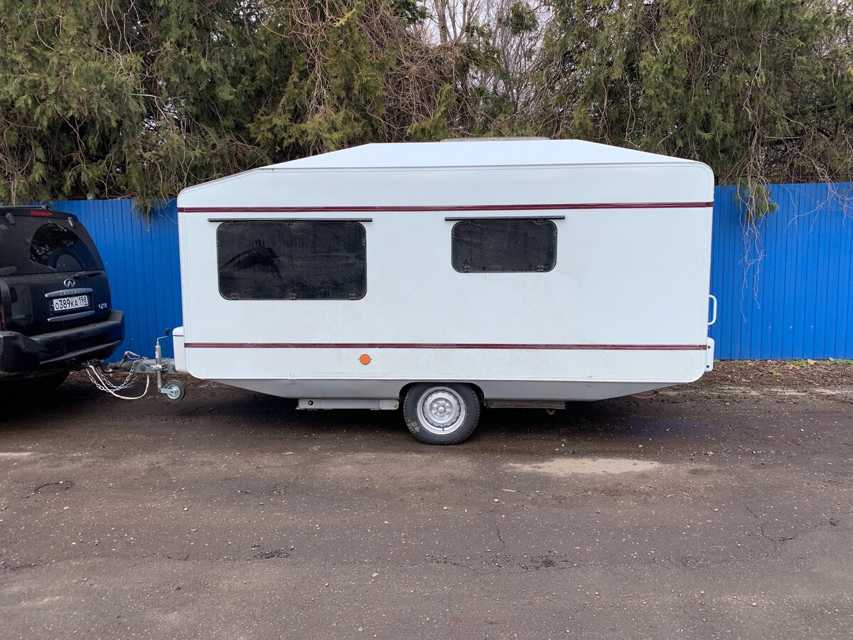 После того как вес прицепа подрос на 120 кг, клиренс значительно уменьшился