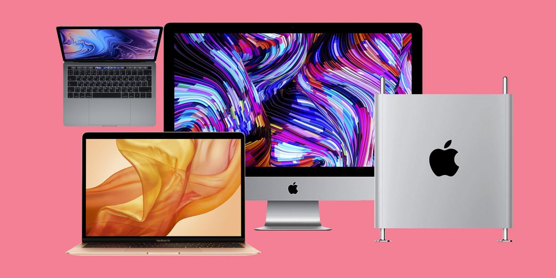 Все компьютеры, ноутбуки компании Apple