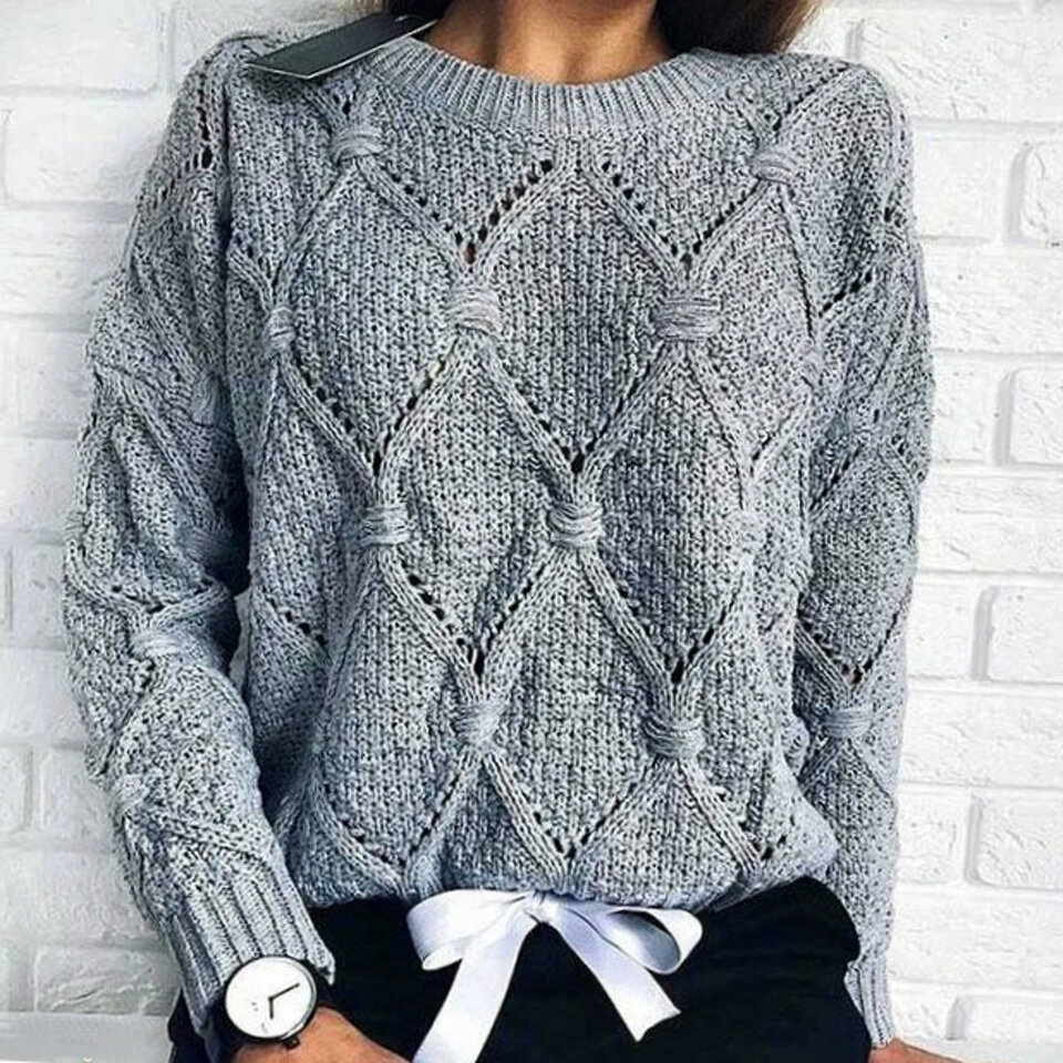 Узоры женских свитеров